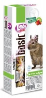 Lolo Pets Smakers Degu Nuts-Fruit-Rose
